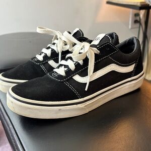 Vans Old Skool Black White Low Top Skate Shoes